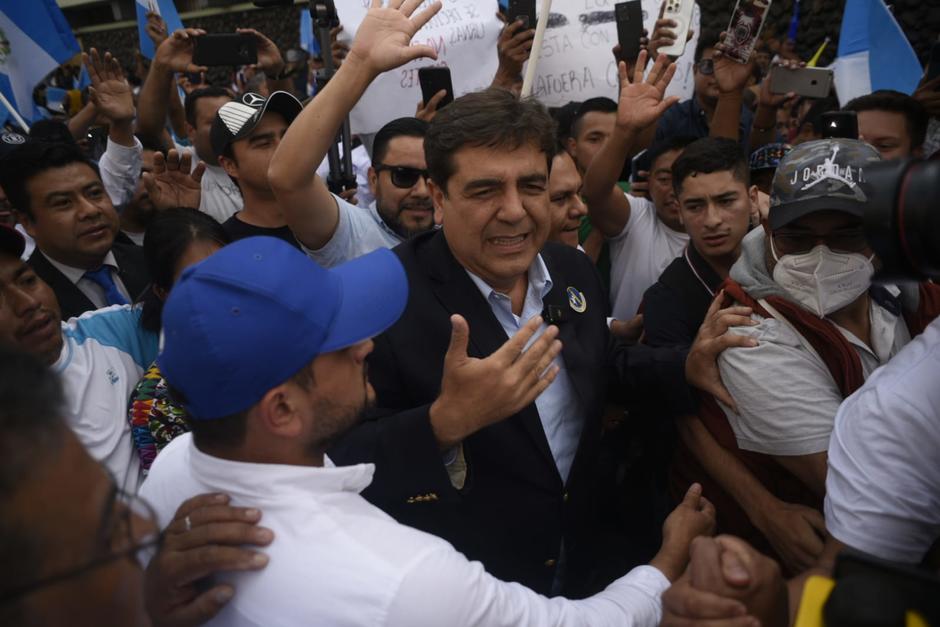 Carlos Pineda respondió al TSE por la suspensión de candidaturas. (Foto: Wilder López/Soy502)