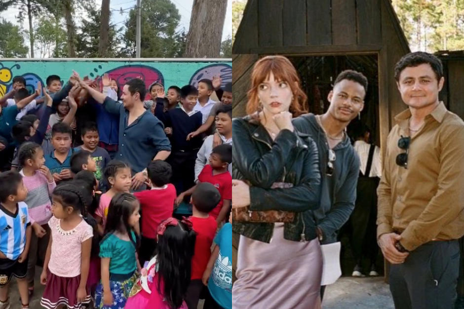 Así fue la visita de Arturo Castro a su país. (Fotos: Instagram)