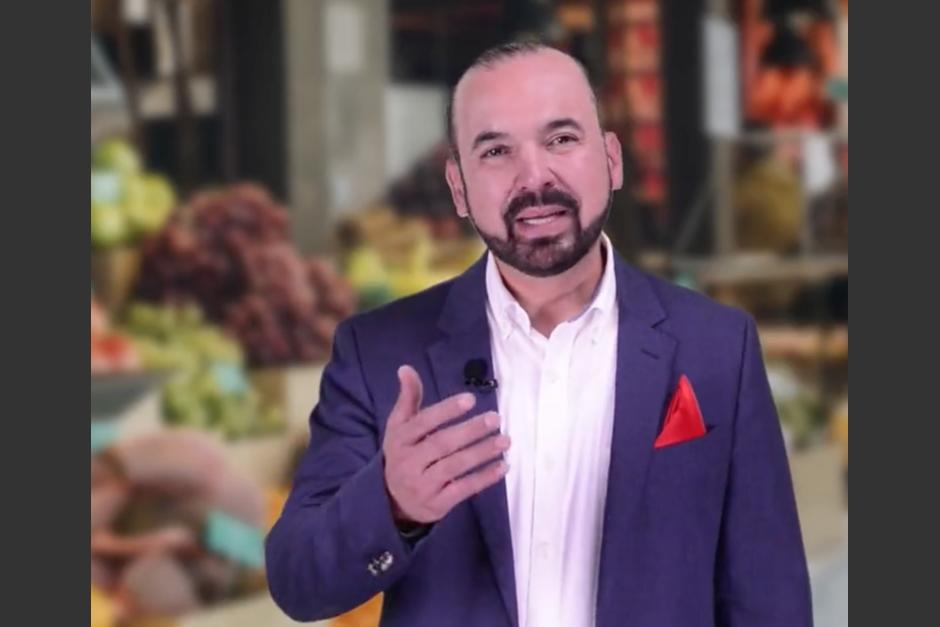 Los señalamientos de Amílcar Rivera en contra de la presidenciable de la UNE, Sandra Torres. (Foto: captura de video)