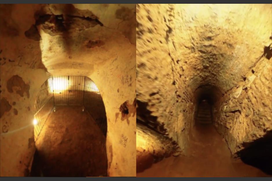 Algunas criptas están abiertas al público en Antigua Guatemala. (Foto: captura de pantalla)