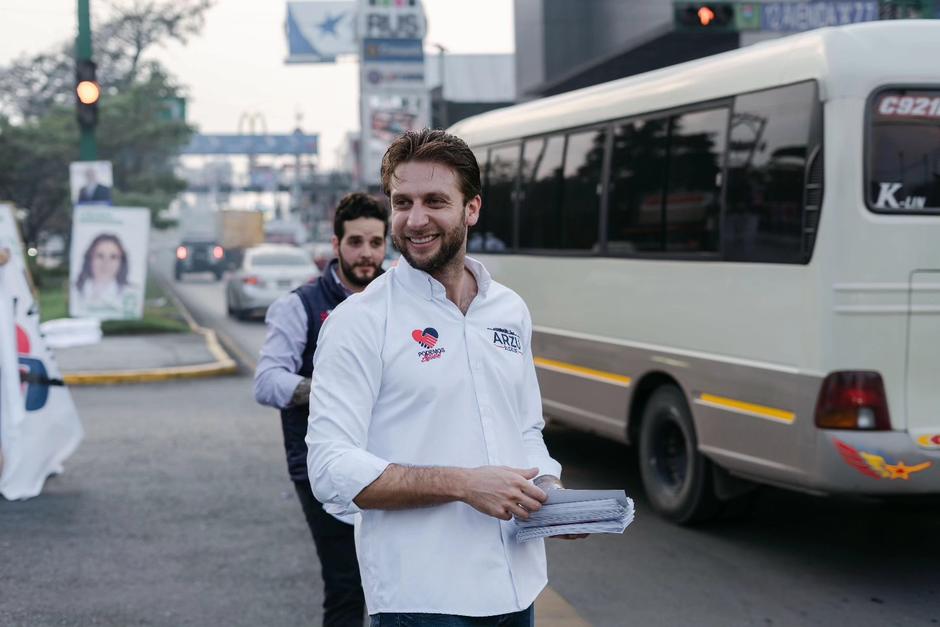 Sebastián Arzú se postula como Alcalde de Guatemala con el partido Podemos. (Foto: Facebook/Sebastián Arzú)