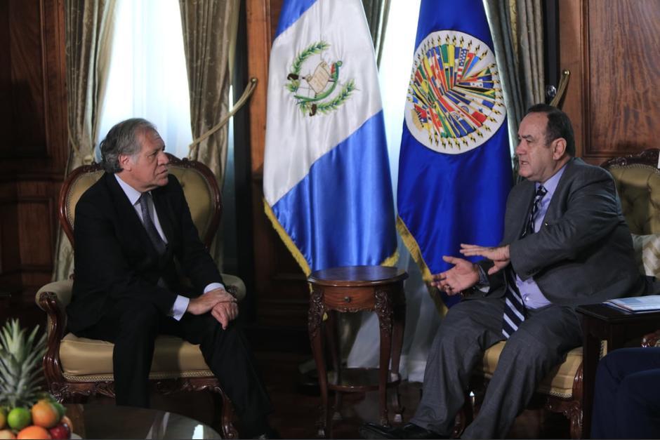 Luis Almagro, jefe de OEA, enviará una misión para mediar entre el gobierno de Alejandro Giammattei y sectores sociales. (Foto: archivo/Soy502)