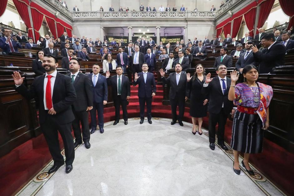 Los diputados eligieron a la Junta Directiva del Congreso para 2024-2025. (Foto: Congreso)