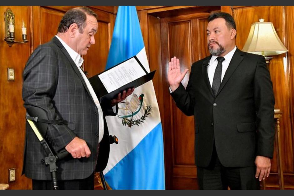 El funcionario del Gobierno de Giammattei que presentó su renuncia este viernes. (Foto: Gobierno de Guatemala)