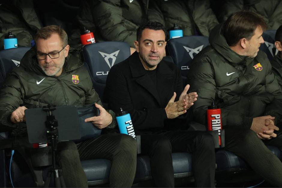Xavi Hernández anunció que el 30 de junio dejará de ser entrenador del FC Barcelona. (Foto: AFP)