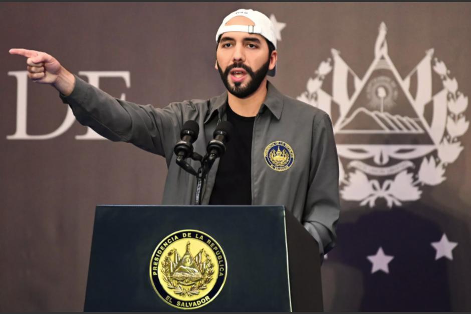 Nayib Bukele, presidente de El Salvador. (Foto: AFP)