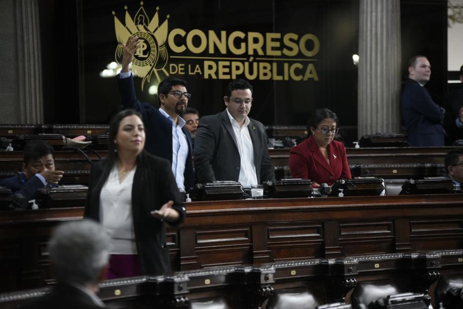 Los diputados de Semilla fueron declarados independientes. (Foto: Soy502/Archivo)