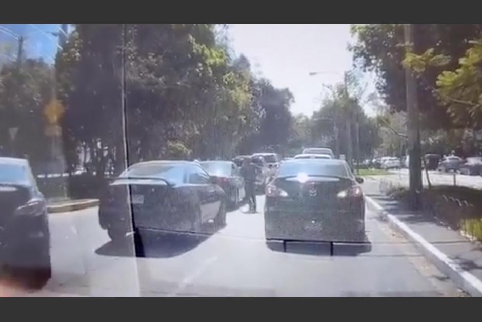 Esto dice el Ministro de Gobernación sobre los asaltos en la avenida Reforma. (Foto: captura de video)