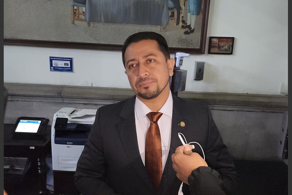 El presidente del Congreso, Nery Ramos, desmintió las acusaciones del diputado Álvaro Arzú. (Foto: Emilio Dávila / Soy502)