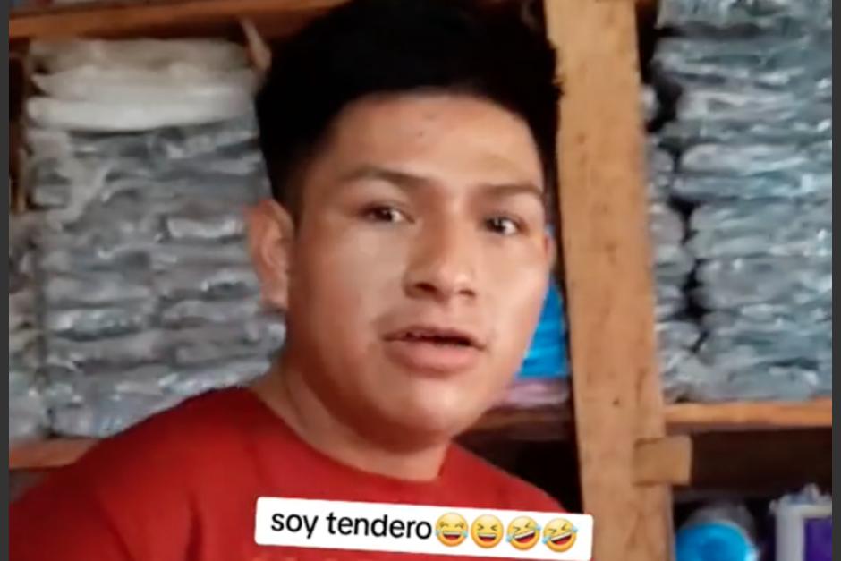 "Soy tendero" el video viral en TikTok creado por dos guatemaltecos. (Foto: Los Coreanos GT)
