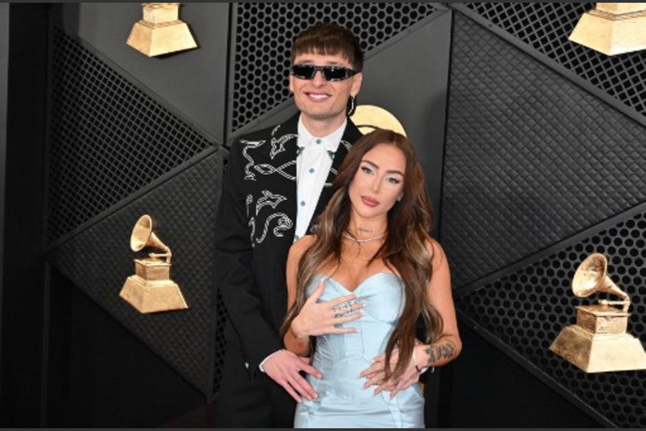 Peso Pluma canceló sus participaciones y será reemplazado por el exnovio de Nicki Nicole. (Foto: AFP) 