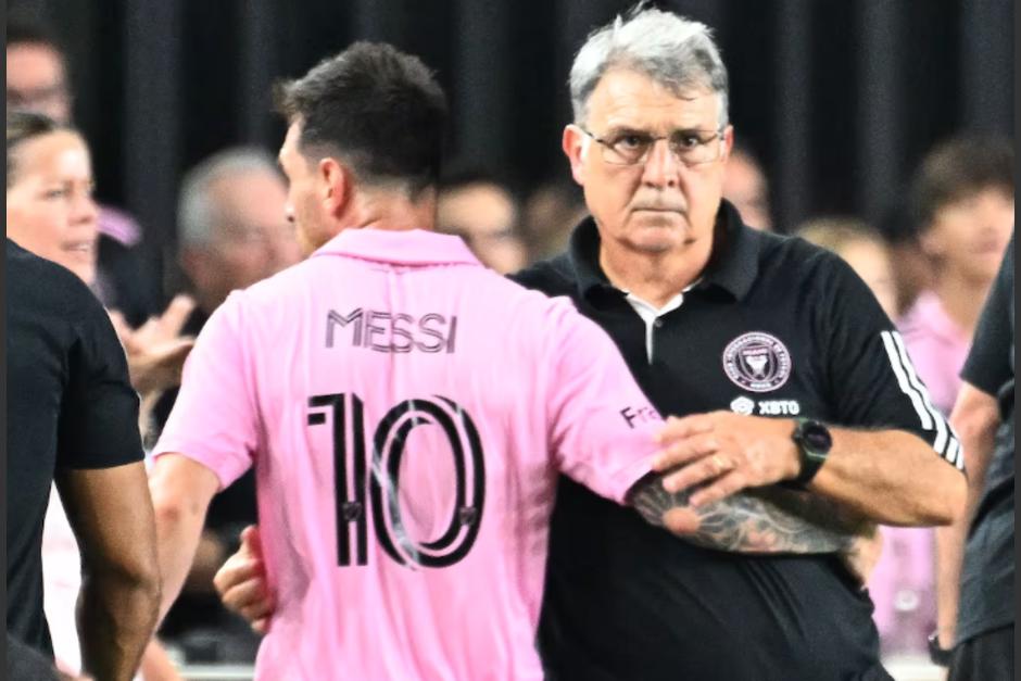 El argentino Gerardo "el Tata" Martino es el entrenador de Messi en Miami. (Foto: AS)