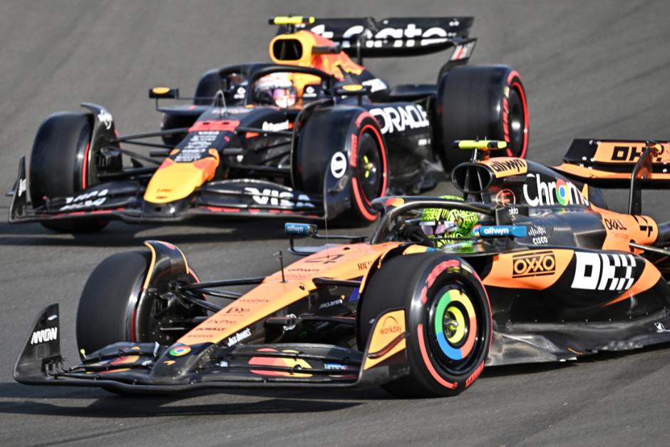 Norris (McLaren) fue el más rápido en las dos primeras prácticas libres del GP de Hungría. (Foto: AFP)