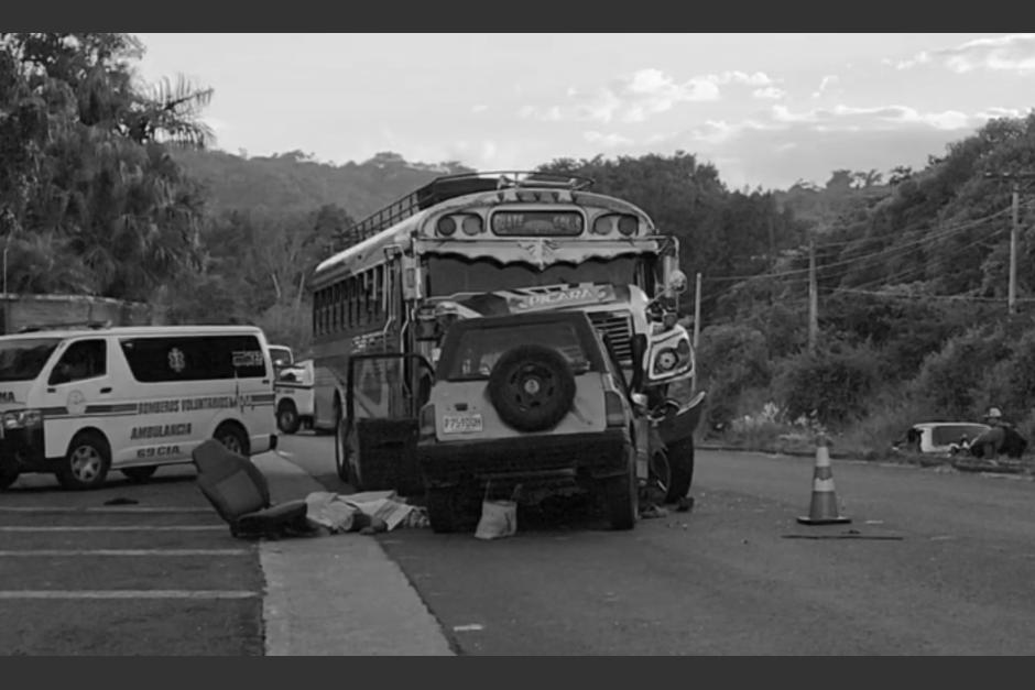 El accidente dejó a un fallecido. (Foto: Bomberos Voluntarios)