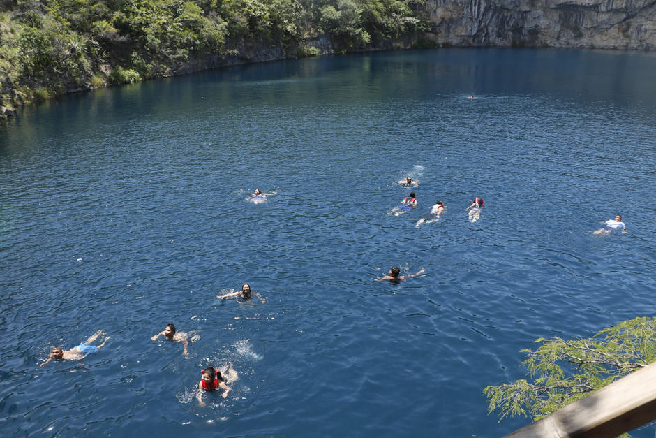 Los cenotes de Candelaria son un paraíso natural de Nentón, Huehuetenango. (Foto: Maynor Mérida/Colaborador)