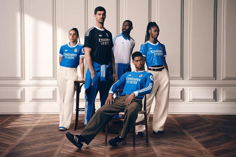 Así presentó el Madrid su tercera equipación para esta campaña. (Foto: Real Madrid)