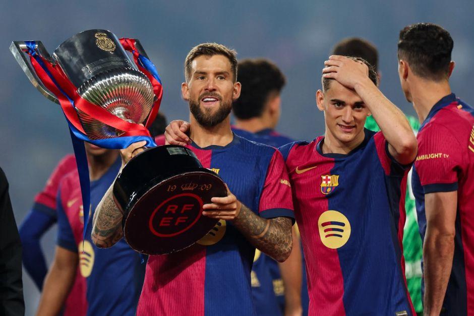 Según dicen en Barcelona, la salida de Martínez no genera preocupación en la zona defensiva para la nueva temporada. (Foto: AFP)