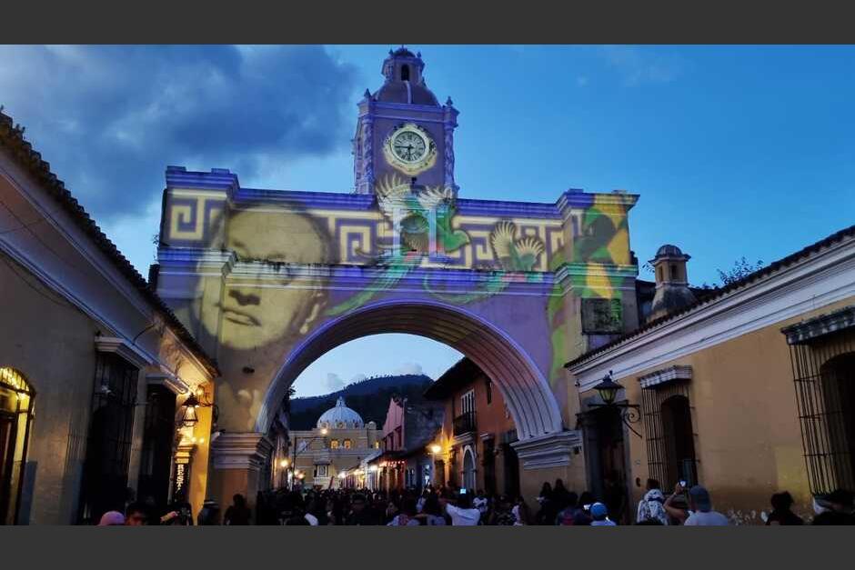 El arco es parte fundamental de las celebraciones y tradiciones de Antigua, especialmente durante la Semana Santa. (Foto: Jorge Mario García/Colaborador)