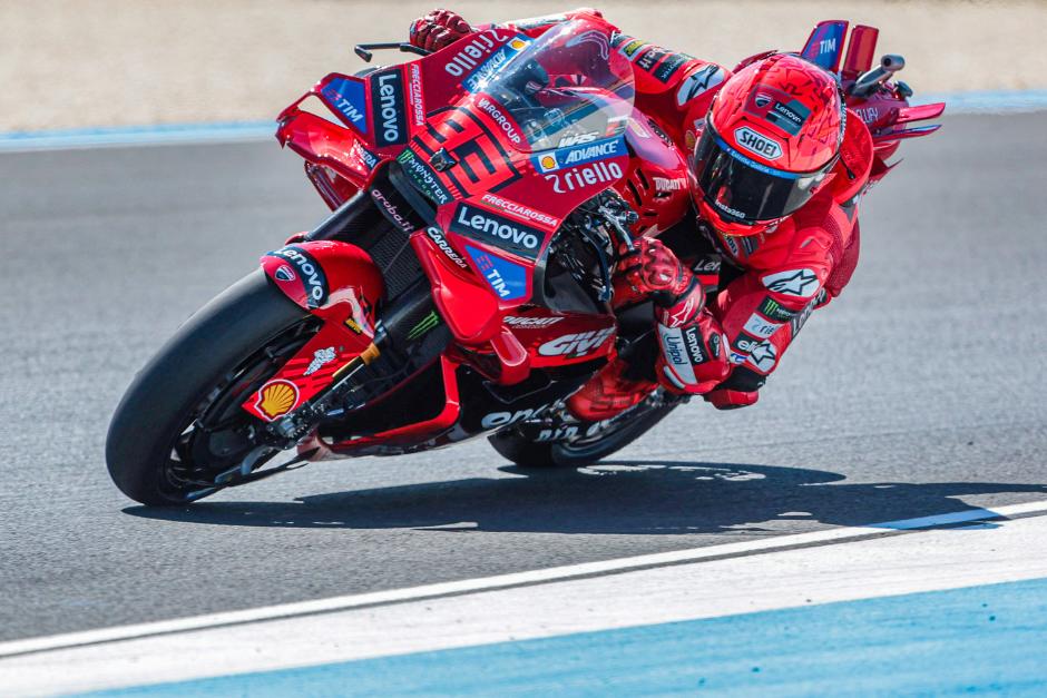 Márquez no ha tenido ningún rival en la temporada y ha dominado casi todas las carreras con su Ducati. (Foto: AFP)
