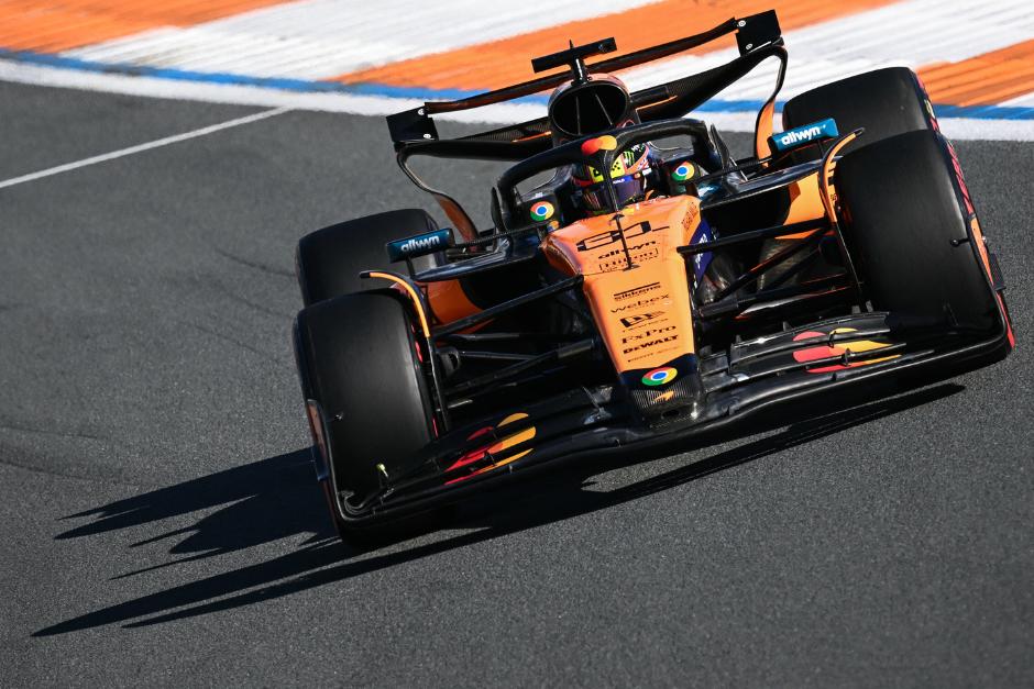 Piastri fue el más rápido en el circuito de Zandvoort y sale con ventaja para defender su liderato en la clasificación general de pilotos. (Foto: AFP)