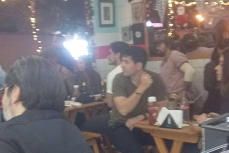 Jason Momoa fue visto en un restaruante de zona 10. (Foto: Cortesía)