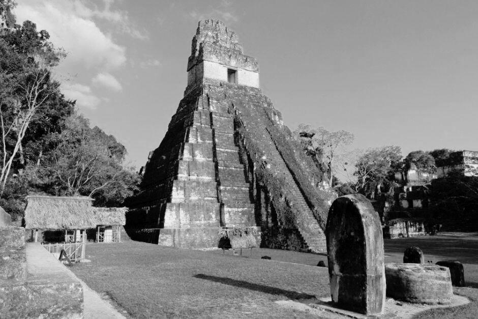 Templo de Las Máscaras o de la luna fue dañado por un hombre que ya fue capturado. (Foto: Archivo/Soy502)