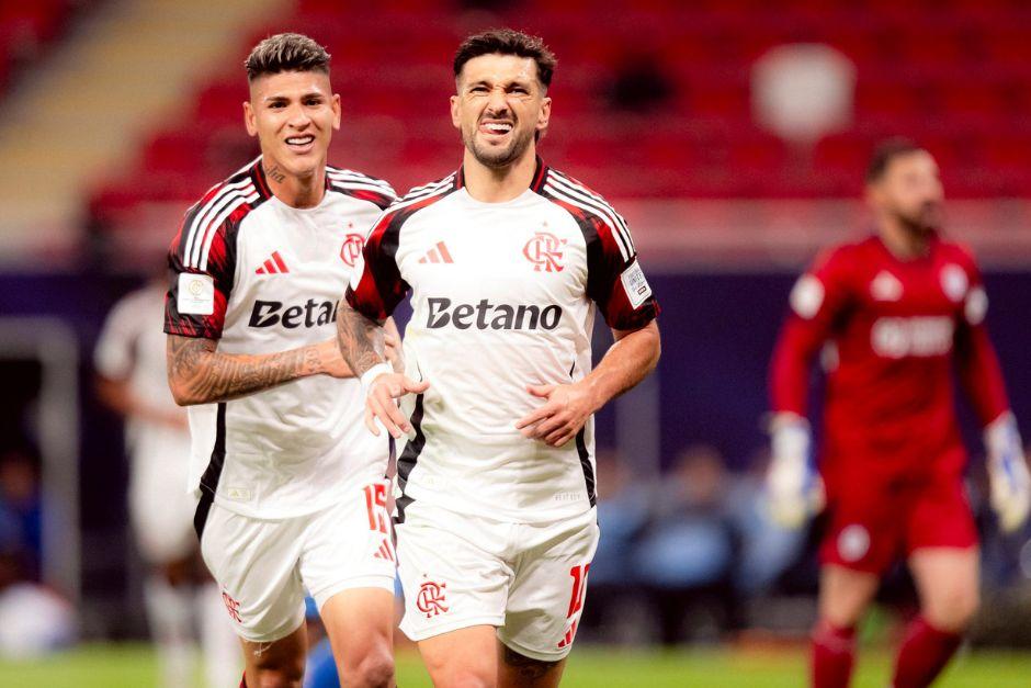 Giorgian de Arrascaeta fue la gran figura de los brasileños para vencer al Cruz Azul de México en un cerrado partido. (Foto: Conmebol)