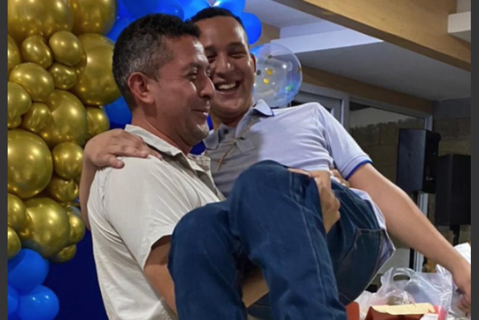 El hijo del fallecido alcalde lo despidió a través de sus redes sociales. (Foto: redes sociales)