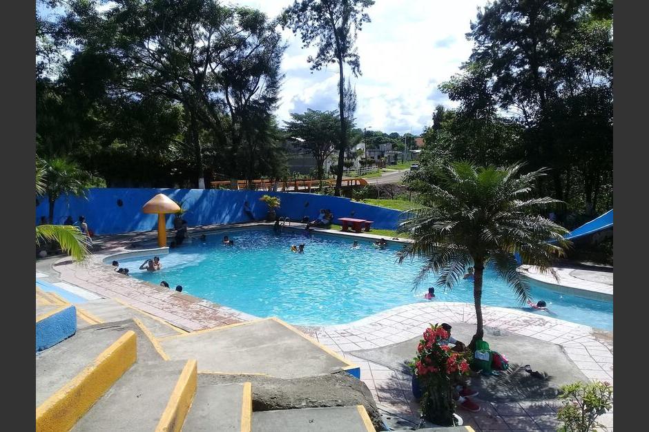 Dos piscinas son abastecidas por el nacimiento de agua. (Foto: Élfego Escobar/Colaborador)