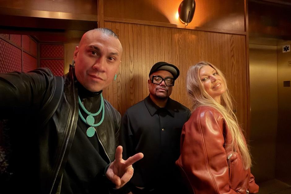 Fergie se reencuentra con los integrantes de Black Eyed Peas tras ocho años. (Foto: Instagram)