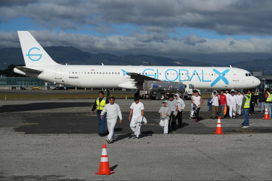 Este martes llegó a Guatemala el último de deportados del 2025. (Foto: Wilder López/Soy502)