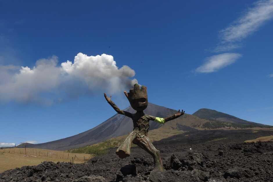 La finca se encuentra en las faldas del volcán de Pacaya. (Foto: Finca El Amate)