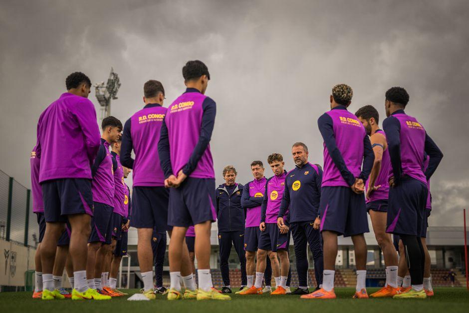 Los culés están unidos para salir de este bache, luego de caer en el clásico y alejarse del líder Real Madrid. (Foto: FCB)