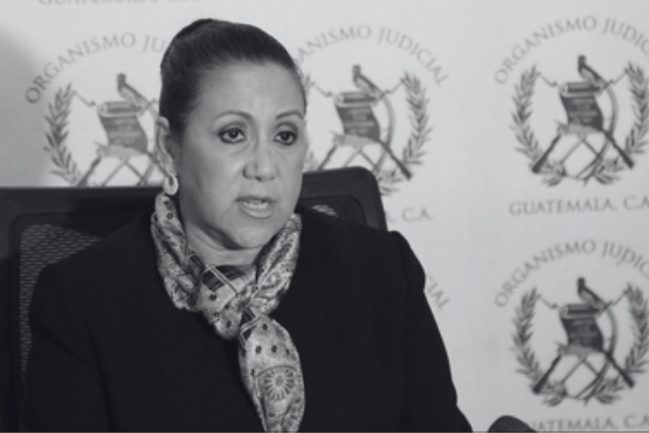 La exmagistrada Blanca Stalling fue una figura controversial que enfrentó diversos procesos legales. (Foto: Archivo/Soy502)