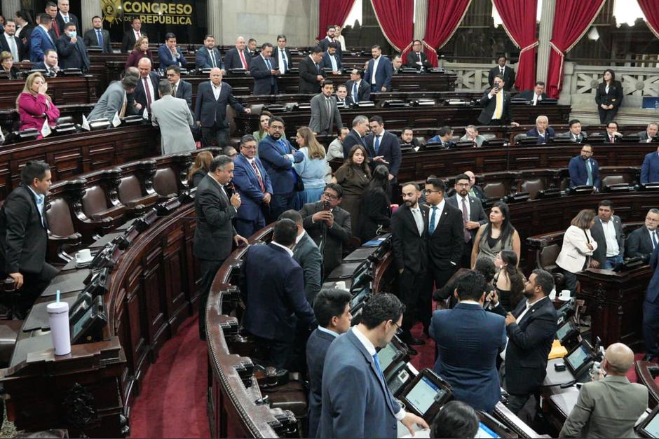 El Congreso eligió a sus nuevos directivos. (Foto: Wilder López / Soy502)
