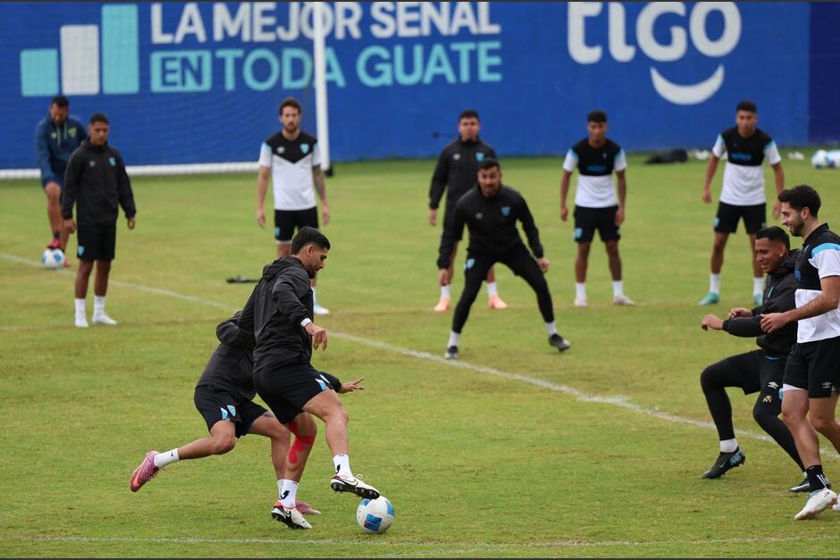 La selección entrenó con buena actitud previo al enfrentamiento contra el cuadro panameño. (Foto: Bryan Anton / Nuestro Diario) 