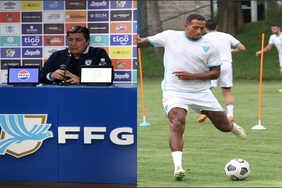 El estratega explicó la ausencia del atacante en las recientes convocatorias. (Foto: Bryan Anton y Archivo) 