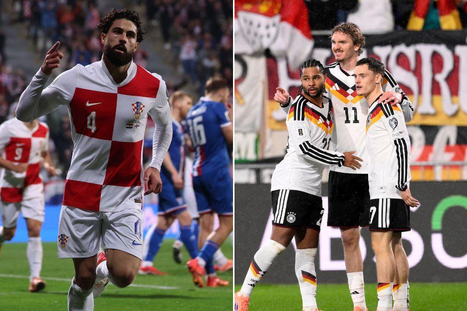 Tanto alemanes como croatas no fallaron en la quinta jornada de las eliminatorias mundialistas de la UEFA. (Foto: AFP)