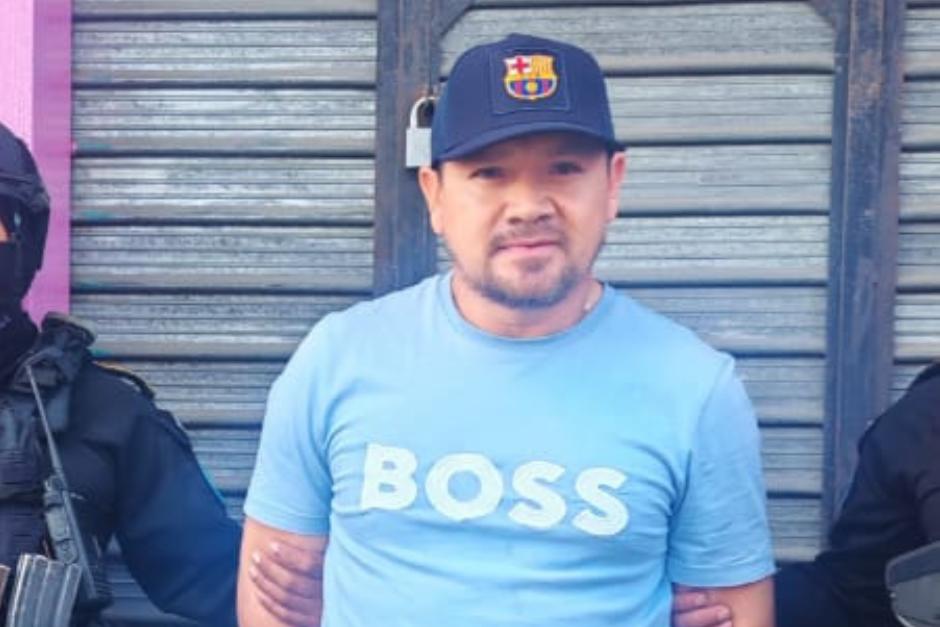 Alias "Chepío" fue capturado con una orden con fines de extradición. (Foto: PNC)