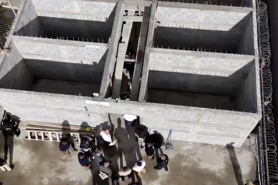 Actividades de remozamiento en el Centro de Detención Preventiva de Delitos Menores y Faltas para Hombres, Anexo B. (Foto: Captura de pantalla/Soy502) 