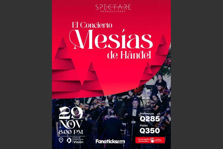 Todo está listo para el concierto que se realizará el 29 de noviembre. (Foto: Eddy Recinos/Colaborador)