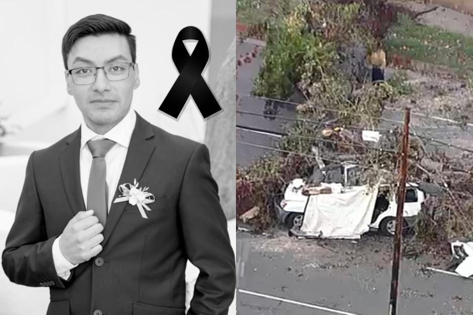 Migrante guatemalteco muere tras caerle árbol a su vehículo. (Foto: Redes Sociales / ABC 7 News)