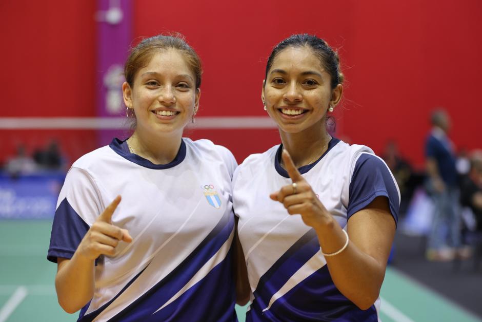 Nikté Sotomayor y Diana Corleto festejan su medalla de oro. (Foto: Delegado ACD)