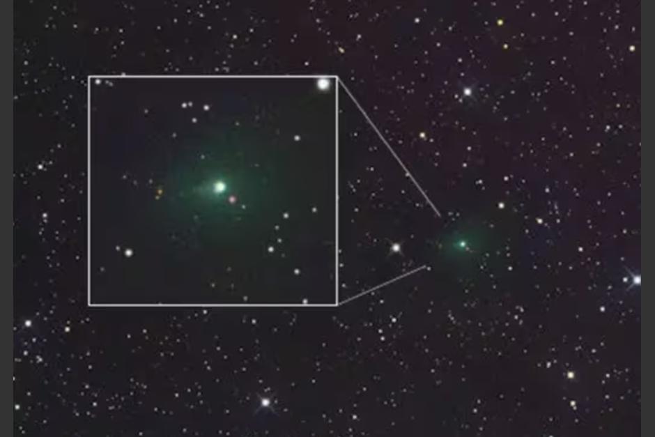 El objeto fue bautizado como 3I/Atlas. (Foto: Live Science/Michael Jäger/Gerald Rhemann)