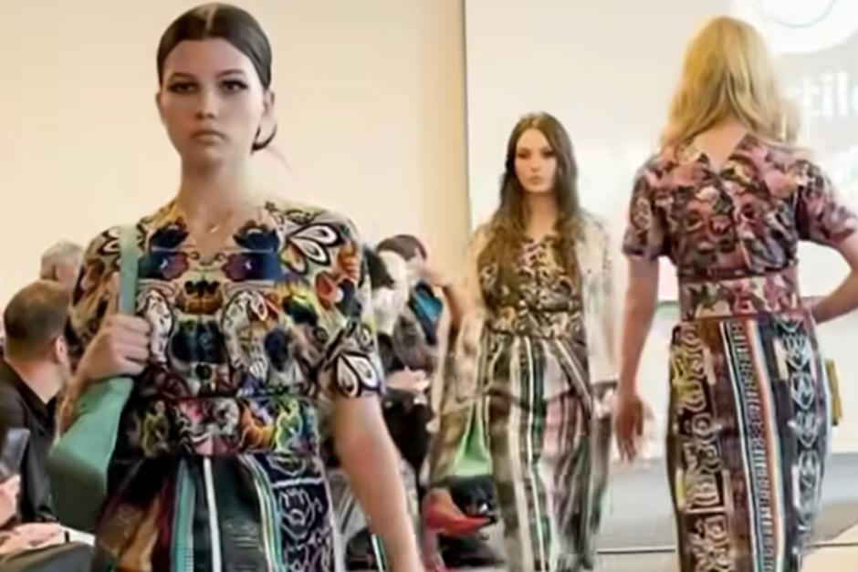 Los textiles de Guatemala fueron mostrados en la Semana de la Moda de París. (Foto: Textiles D' La Rossa)