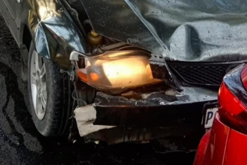 Varios incidentes de tránsito complican la movilidad esta mañana de viernes. (Foto: PMT)