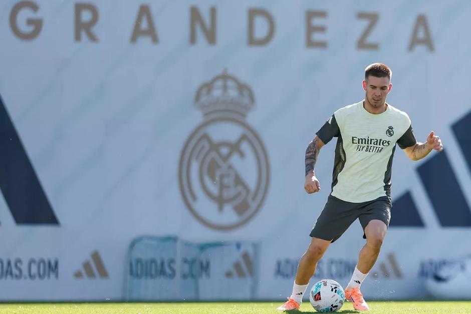 El argentino no mostró ninguna señal de lesión y estará disponible para jugar contra el Getafe. (Foto: Real Madrid)