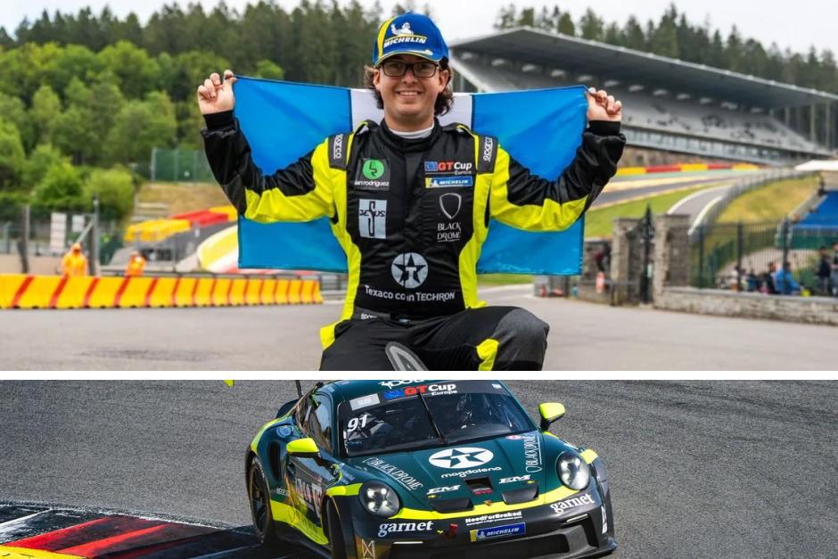 Ian y su Porsche ya han conseguido algunas victorias esta temporada. Este fin de semana, le basta con sumar más puntos que sus dos perseguidores más cercanos. (Foto: RR. SS.)