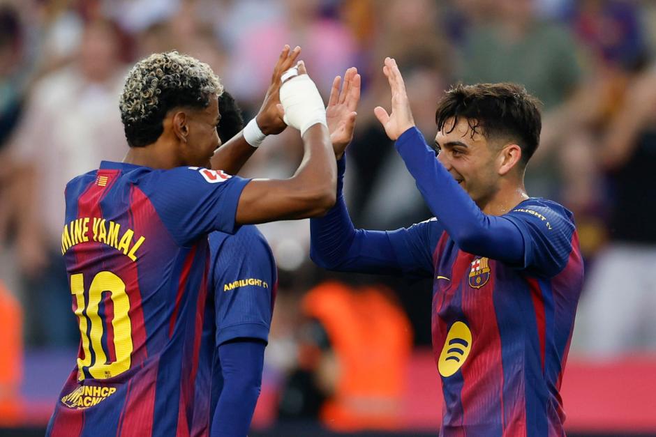 Los azulgranas sufrieron para imponerse al Girona. (Foto: AFP)