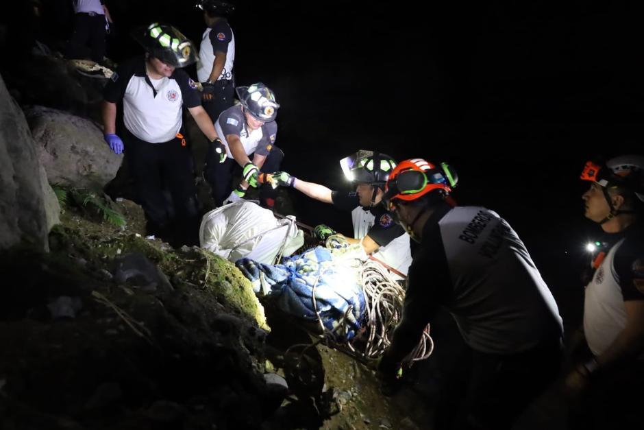 De los siete cuerpos identificados, solo uno pertenecía a una mujer. (Foto: Bomberos Voluntarios)
